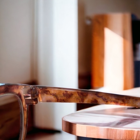 ❤️Betsey Johnson +2.50 Rust Tortoise Thick Frame Reading Glasses Readers NEW - Picture 3 of 6